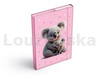 Box A4 školní s gumičkou Koala MFP