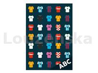 Desky na písmena Fotbal dresy MFP