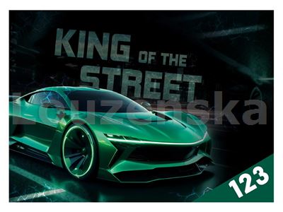 Desky na číslice King of Street MFP