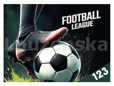 Desky na číslice Fotbal MFP