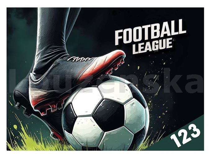 Desky na číslice Fotbal MFP
