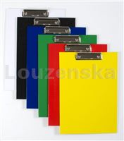 Desky s klipem A4 Plastik dvojité mix barev