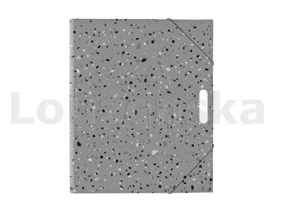 Desky na výkresy A4 s gum.a průhm. Terrazzo šedé MFP
