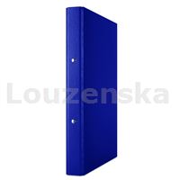 Pořadač A4 2kr. 3,5cm polypropylen tm.modrý DONAU