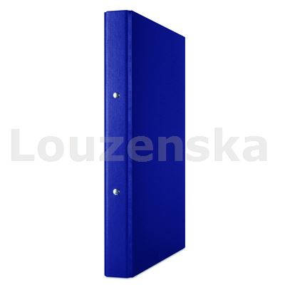 Pořadač A4 2kr. 3,5cm polypropylen tm.modrý DONAU