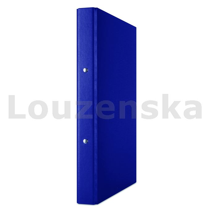 Pořadač A4 2kr. 3,5cm polypropylen tm.modrý DONAU