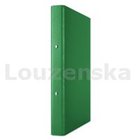 Pořadač A4 2kr. 3,5cm polypropylen zelený DONAU