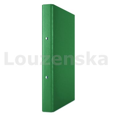 Pořadač A4 2kr. 3,5cm polypropylen zelený DONAU