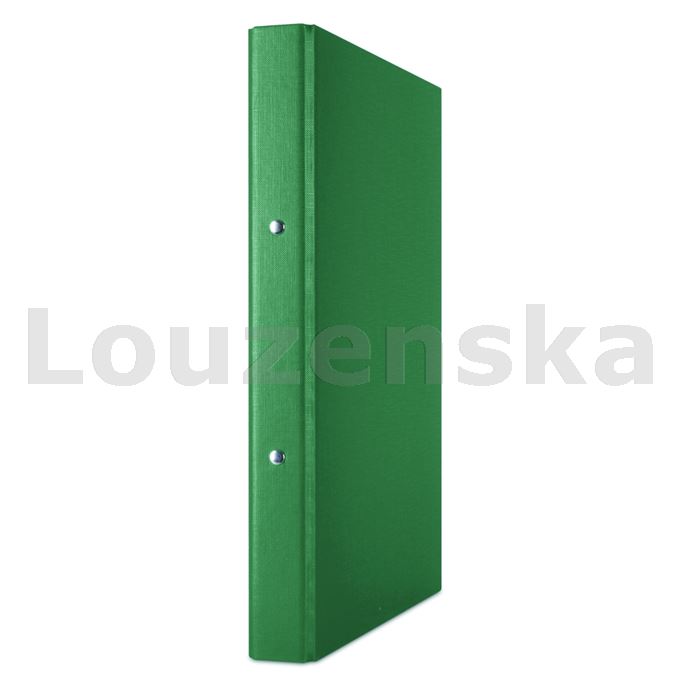 Pořadač A4 2kr. 3,5cm polypropylen zelený DONAU