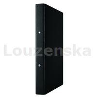Pořadač A4 2kr. 3,5cm polypropylen černý DONAU