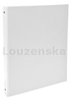 Pořadač A4 4kr. 3cm polypropylen bílý EXACOMPT