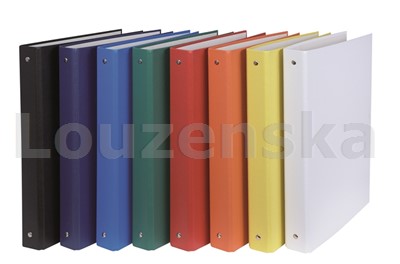Pořadač A4 4kr. 4cm polypropylen černý DONAU