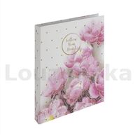Pořadač A4 4kr. r25 Romantic magnolie