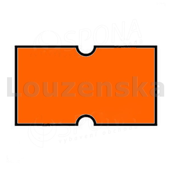 Etikety 22x12mm Cola-ply siglnální oranžové