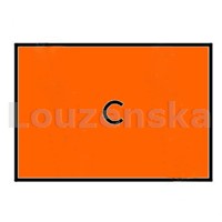 Etikety 16x23mm Motex signální oranžové