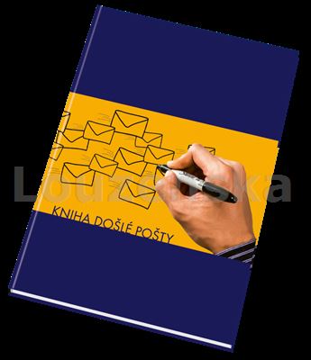 Kniha došlé pošty A4 PAPIRNY BRNO