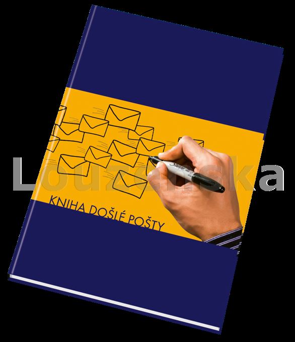 Kniha došlé pošty A4 PAPIRNY BRNO