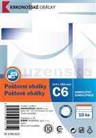 Obálka C6 somolepící/10ks