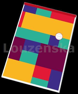 Blok šitý A6 linka/50l bezdřevý hřbítkovaný PAPÍRNY BRNO