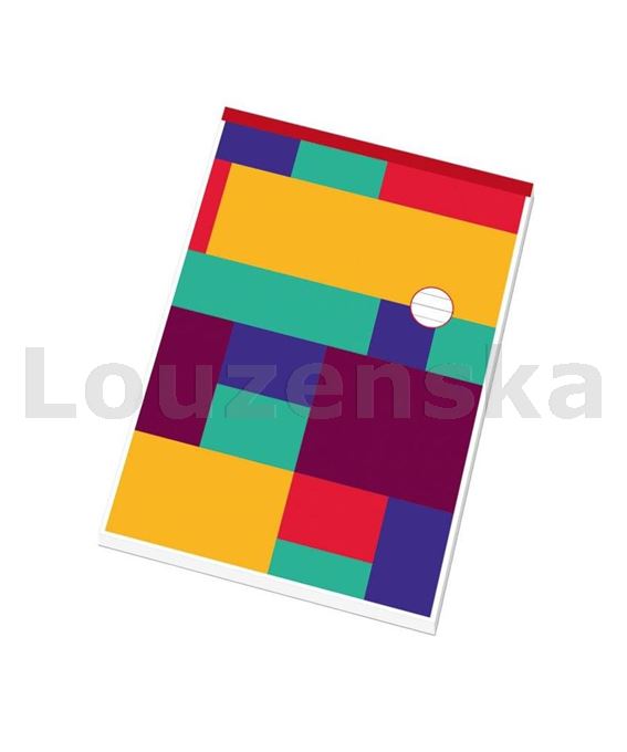 Blok šitý A5 linka/50l bezdřevý hřbítkovaný PAPÍRNY BRNO