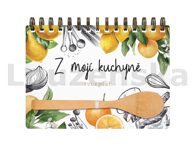 Kniha na recepty s vařečkou 1 MFP