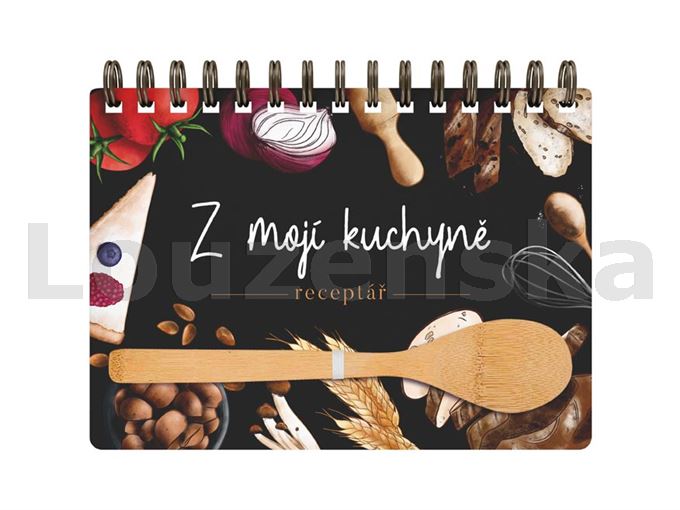 Kniha na recepty s vařečkou 2 MFP
