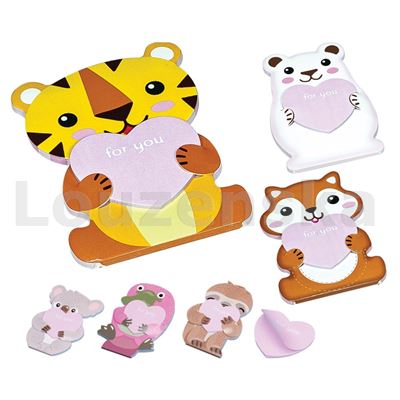 Bloček 78x116mm/20l Animals 1 JUNIOR
