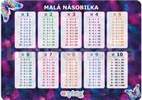 Malá násobilka A4 - holky OXYBAG