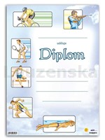 Diplom A4 Letní sporty MFP