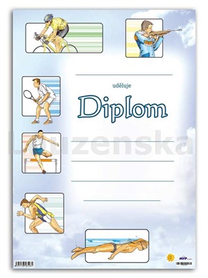 Diplom A4 Letní sporty MFP