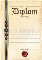Diplom A4 Pečeť BALOUŠEK
