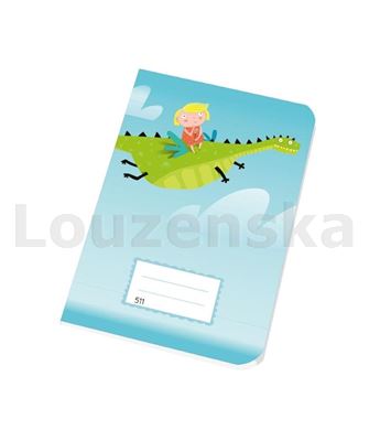 Sešit 511 bezdřevý PAPÍRNY BRNO