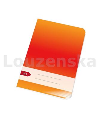Sešit 564 bezdřevý PAPÍRNY BRNO