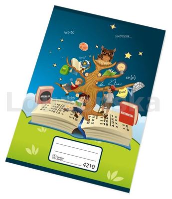 Sešit 4210 bezdřevý PAPÍRNY BRNO