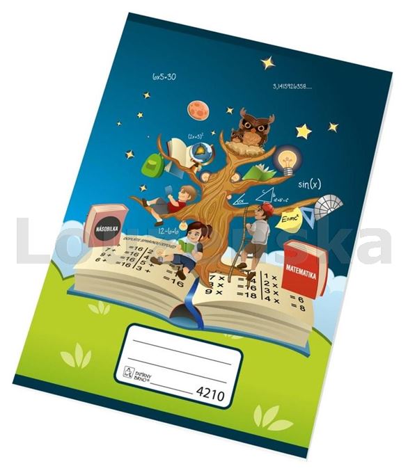 Sešit 4210 bezdřevý PAPÍRNY BRNO