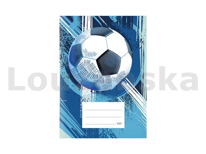 Sešit 523 bezdřevý Fotbal MFP