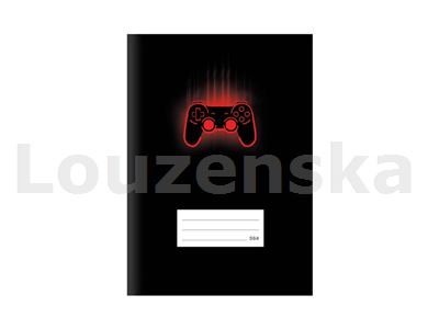 Sešit 564 bezdřevý černý Play MFP
