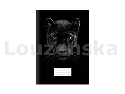 Sešit 440 bezdřevý černý Puma MFP