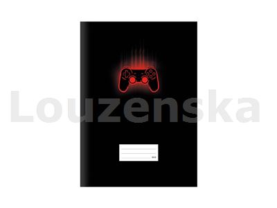 Sešit 464 bezdřevý černý Play MFP