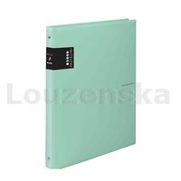Kroužkový zápisník A5 4kr. PVC Pastelini zelený