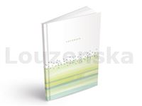 Záznamní kniha A6 100l čtvereček Bílá s pruhy MFP