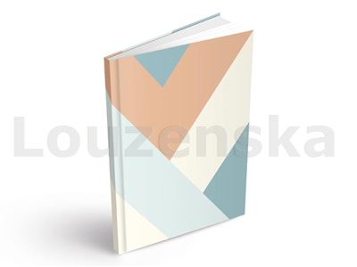 Záznamní kniha A5 100l čtvereček V-mix MFP
