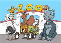Omalovánky A5 lux ZOO
