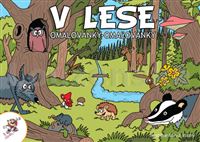 Omalovánky A5 lux V lese