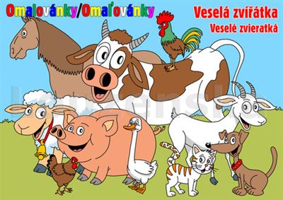 Omalovánky A5 lux Veselá zvířátka