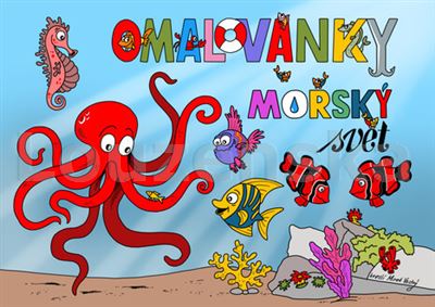 Omalovánky A5 lux Mořský svět