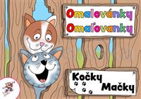 Omalovánky A5 lux Kočky