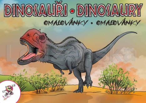 Omalovánky A5 lux Dinosauři