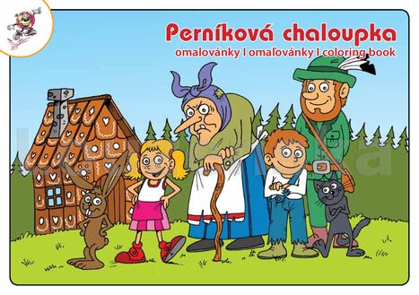 Omalovánky A5 Perníková chaloupka