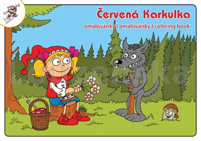 Omalovánky A5 Červená Karkulka